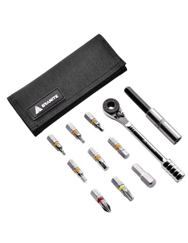 Granite zestaw kluczy rock'n'roll czarny