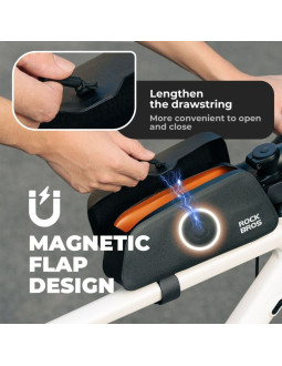 Rockbros torba rowerowa 30120122001 magnetyczna 2