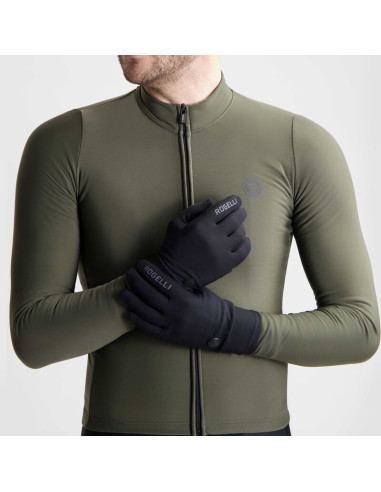 Rogelli rękawiczki essential thermal czarne 3xl