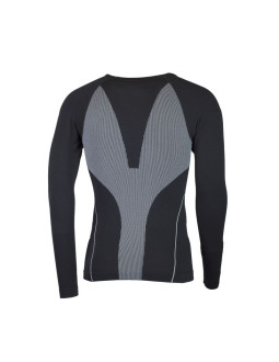 Rogelli koszulka dł. rękaw core 2 pack czarna 2xl 2