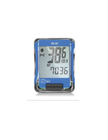 Techwell licznik przewodowy bs-12w czarny