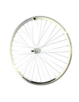 Koło 28'' tył woln. stożek o-srebrna/p-srebrna