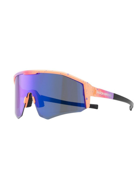 Rockbros okulary sporotowe sp297 różowe z polaryz.