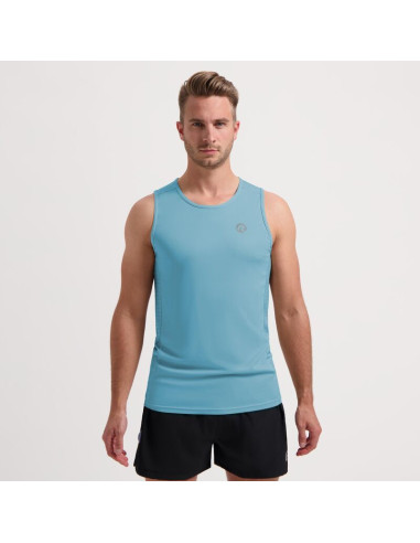 Rogelli bezrękawnik do biegania core błękitny m