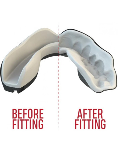 Ochraniacze zębów oz-tt "extro fangz" czarny