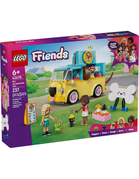 Lego friends 42678 furgonetka z akcesoriami dla zwierząt