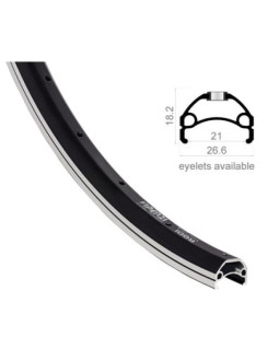 Obręcz viper 26'' 559x21 czarna 36 otw.