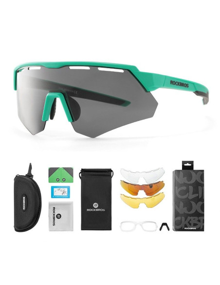 Rockbros okulary 14210006003 z wymiennymi szkłami