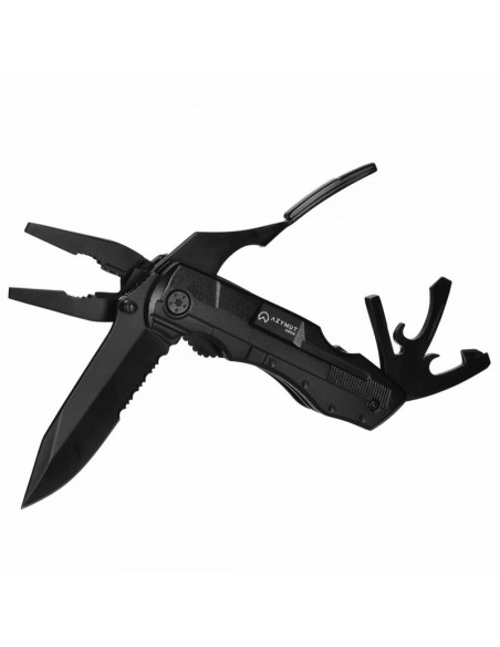 Multitool azymut gron - 11 narzędzi + 9 bitów + kabura (h-p224052)