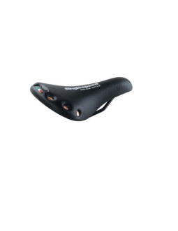 Siodełko canarad z nitami czarne