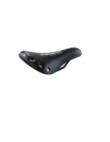 Siodełko canarad z nitami czarne