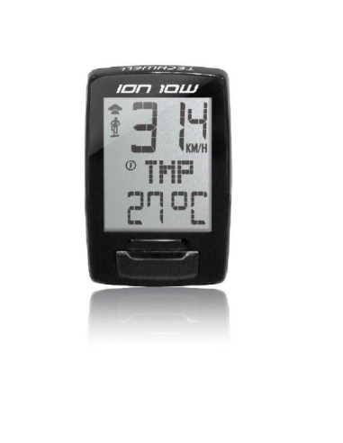 Techwell licznik bezprzewodowy ion-10w czarny
