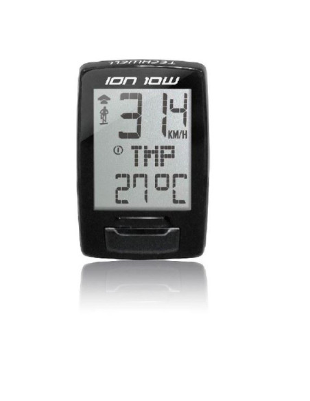 Techwell licznik bezprzewodowy ion-10w czarny