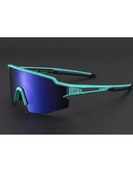 Rockbros okulary sportowe 10176 turkusowe