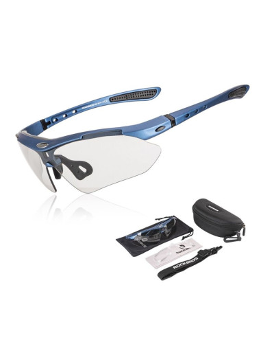 Rockbros okulary sportowe z fotochromem 0089 nieb