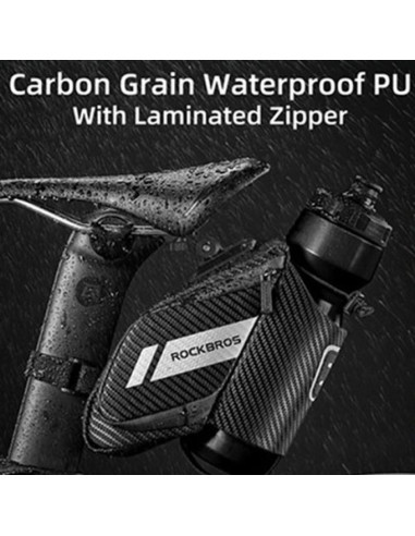 Rockbros torba podsiodłowa z uchwytem na bidon