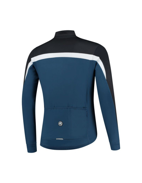 Rogelli koszulka z dł.rękawem course niebieska m