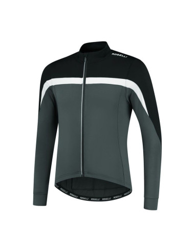 Rogelli koszulka z dł.rękawem course szara 2xl