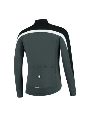 Rogelli koszulka z dł.rękawem course szara 2xl