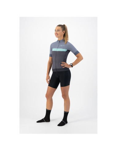 Rogelli koszulka damska prime niebiesko-turkus xl