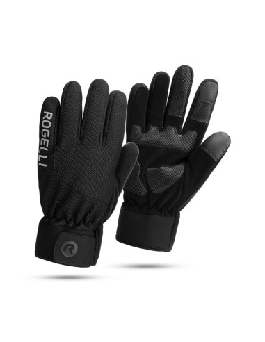 Rogelli rękawiczki zimowe alta czarne s
