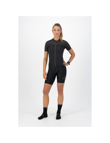 Rogelli koszulka damska melange czarna m