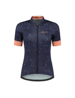 Rogelli koszulka damska terrazzo fiolet-koral s