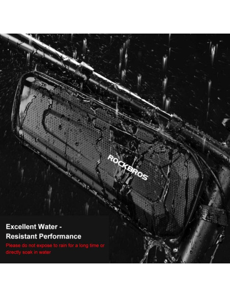 Rockbros torba pod ramę 1,5l, czarna b66