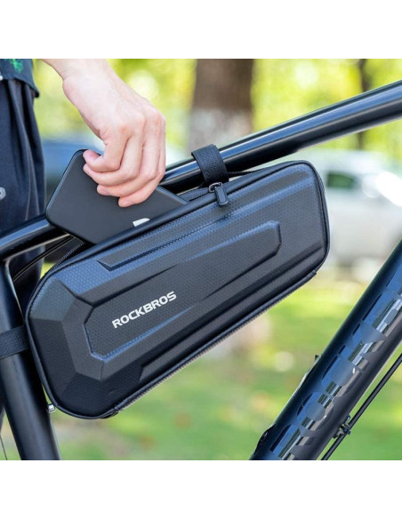 Rockbros torba pod ramę 1,5l, czarna b66