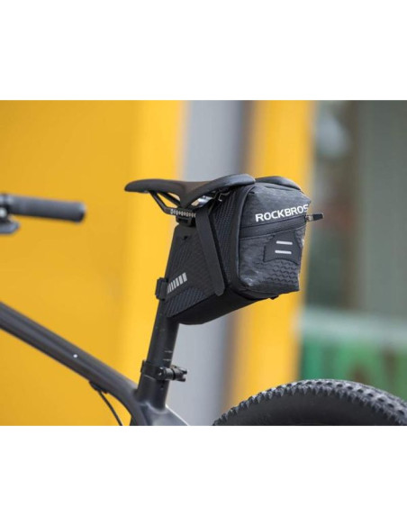 Rockbros torba podsiodłowa 1,5l, czarna