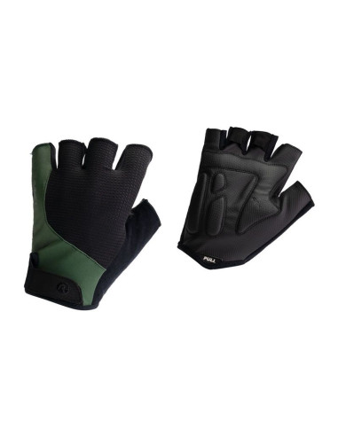 Rogelli rękawiczki essential czarno-zielone m