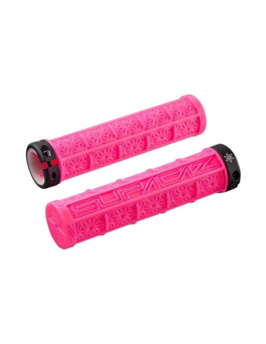 Supacaz chwyty lock-on różowe