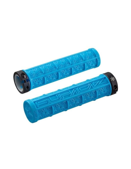 Supacaz chwyty lock-on niebieskie