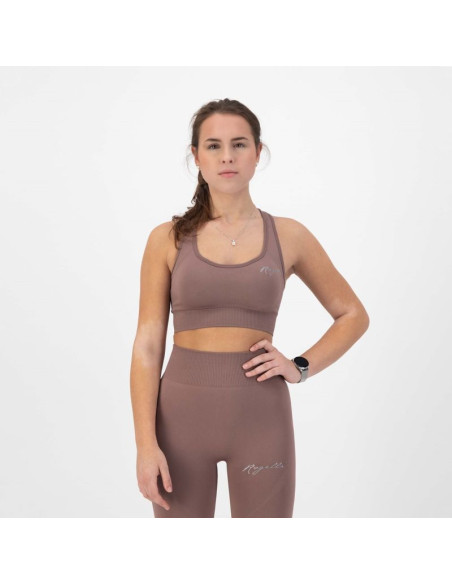 Rogelli stanik sportowy trinity brudny róż l