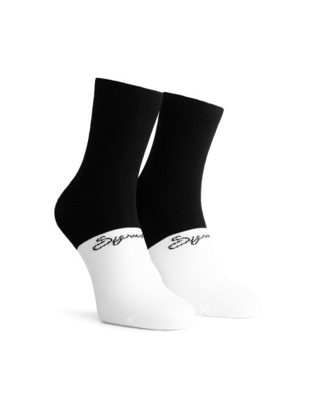 Rogelli skarpetki signature czarno-białe 40-43