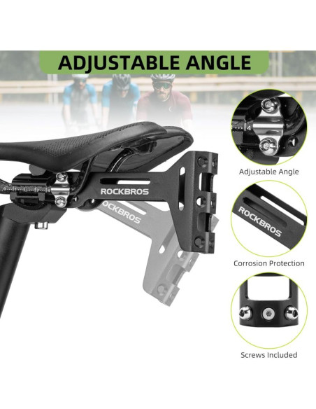 Rockbros adapter na koszyk na bidon za siodełko