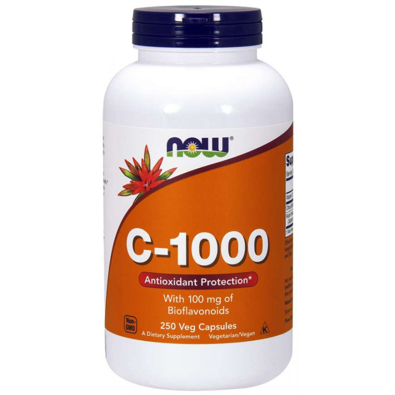 C-1000 Witamina C + Bioflawonoidy Cytrusowe (250 kaps.)