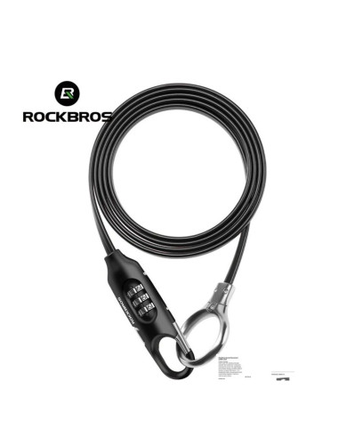 Rockbros zapięcie rowerowe 32120004001 czarne