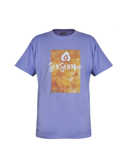 661 t-shirt script purpurowa l