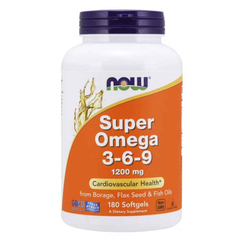 Super Omega 3-6-9 1200 mg (180 kaps.)