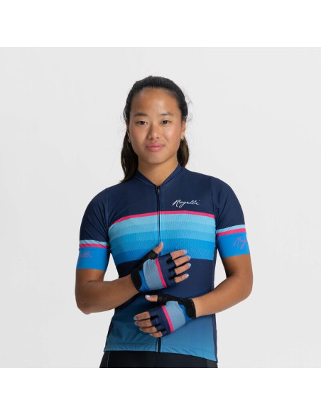 Rogelli rękawiczki damskie impress ii niebieskiexs