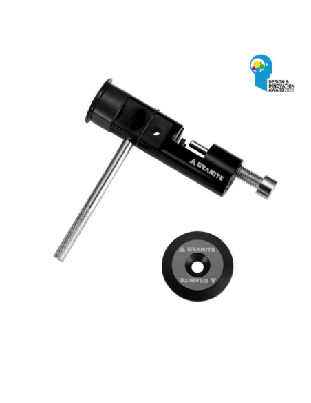 Granite wyciskacz łańcucha stash czarny