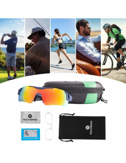 Rockbros okulary sportowe 10118 z polaryzacją 2