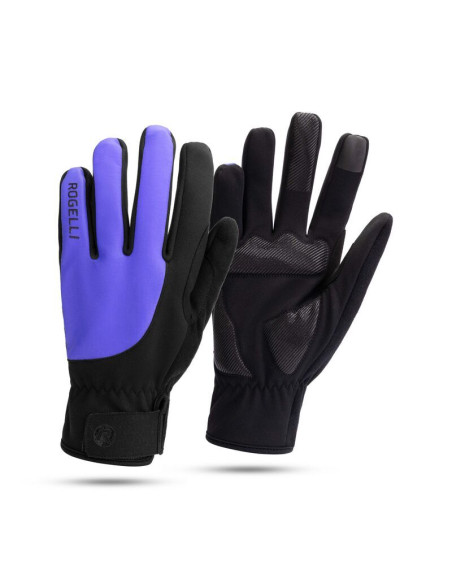 Rogelli rękawiczki zimowe core niebieskie xl