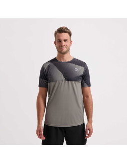 Rogelli koszulka do biegania rush beżowa 2xl