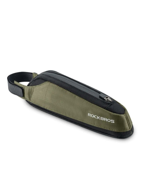 Rockbros torba rowerowa przednia 0,65l czarn-ziel