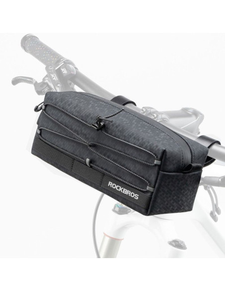 Rockbros torba na kierownicę rowerową czarna