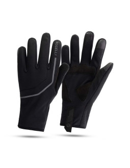 Rogelli rękawiczki zimowe apex czarne 2xl