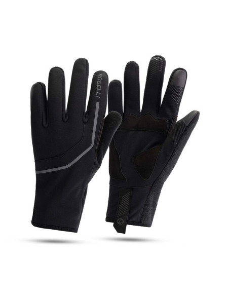 Rogelli rękawiczki zimowe apex czarne 2xl