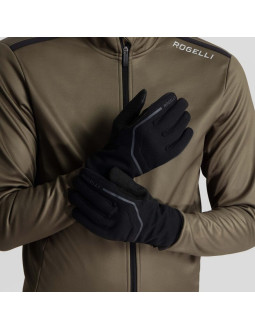 Rogelli rękawiczki zimowe apex czarne 2xl 2